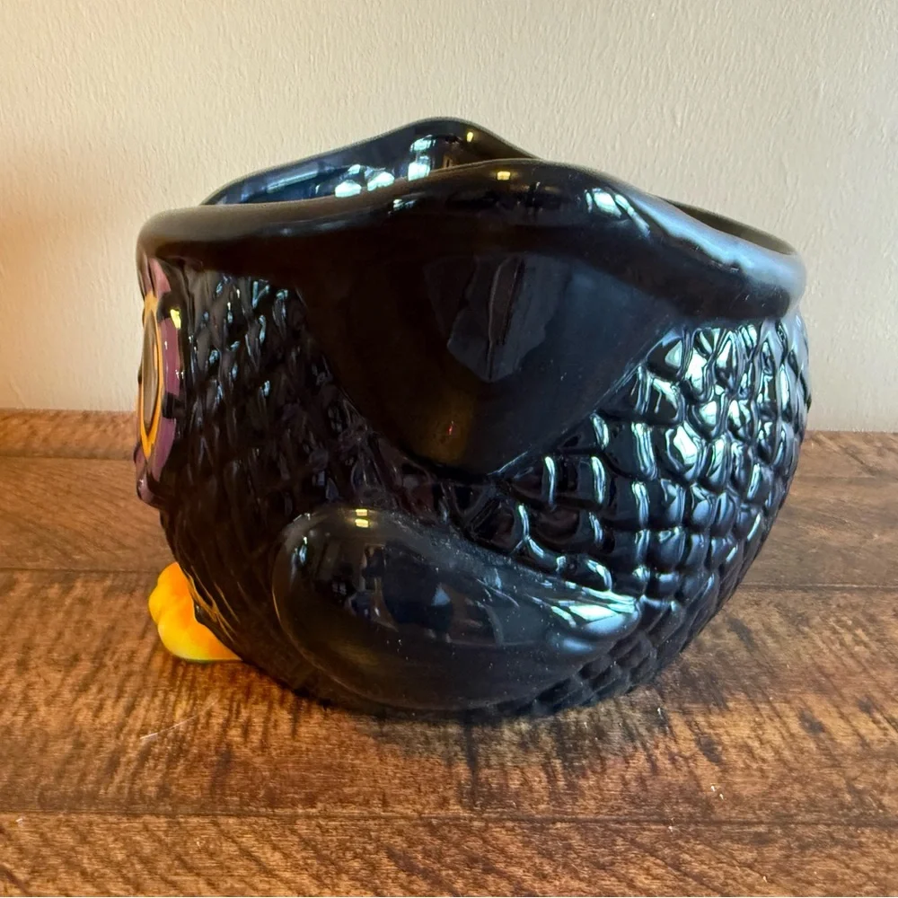 Halloween Owl Ceramic Bowl
